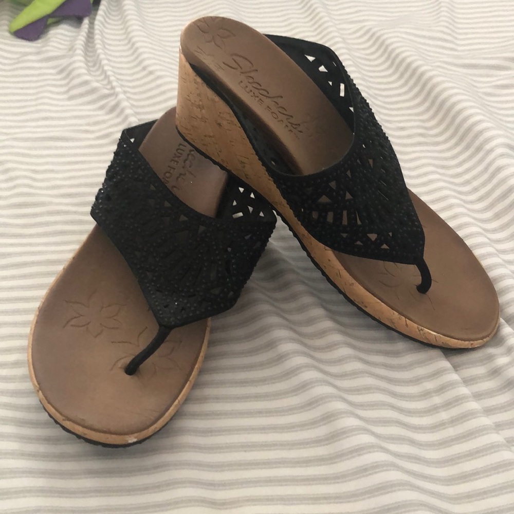 Skechers wedge sandal